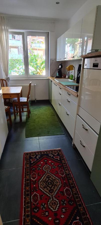Nana-Eg-80M2 Sanierter Altbau-Parkplatz-Kleiner Garten-Wlan-Netflix-2Zimmer-Kueche-Dusche-Wanne-Waschmaschine 오버하우젠 외부 사진